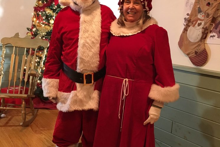 Santa And Mrs  C