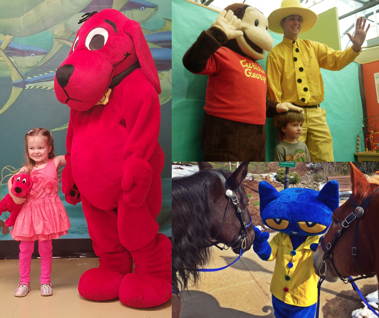 Books Alive with Clifford, Curious George and Pete the Cat!